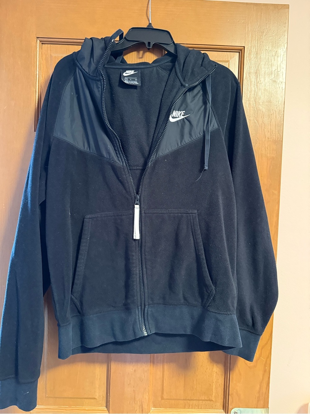 Nike Black fleece Hooded Full-Zip Jacket